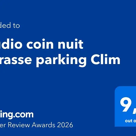 Coin Nuit Terrasse Parking Clim * Nizza